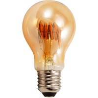 McShine Retro | LED Glühbirne Vintage Leuchtmittel Edison Glühbirne gold, E27, warmweiß, DxH 6,4x14 cm