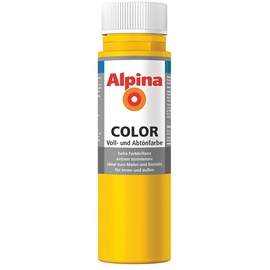 Alpina Color Voll- und Abtönfarbe 250 ml lucky yellow