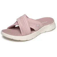 Skechers Damen Go Walk Flex Sandal Impressed, Pink, 39 EU