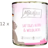 MjAMjAM saftiges Huhn und Wildlachs
