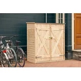 Upyard Gerätehaus Holz Geräteschuppen Gartenschrank Geräteschrank für Garten
