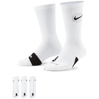 Nike Everyday Crew Basketballsocken White/Black 38-42