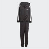 Adidas Sportswear Trainingsanzug ESSENTIALS 3-STREIFEN SHINY (2-tlg) schwarz 110