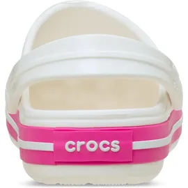 Crocs Toddler Crocband Clog White / Pink Crush 24/25