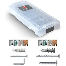 TOX L-Boxx Micro Gipskartondübel Spiral und Spiral Plus Indoor Sortiment 094901805