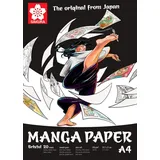 Sakura 99MANPADA4 Kunstdruckpapier Kunstdruckpapierblock 20 Blätter