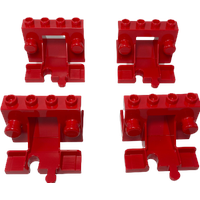 LEGO Duplo Prellbock Rot - Duplo Train Buffer Red 10874 10875 10882 NEU! Menge 3x
