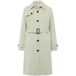 Kurzer Trenchcoat BASLER grau, 48