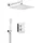 Deante Duschset Unterputz mit Thermostat Chrom BXYZ0ECT