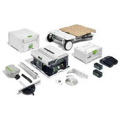 Akku-Tischkreissäge CSC SYS 50 EBI-Set