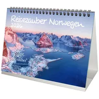 Seelenzauber Reisezauber Norwegen DIN A5 Tischkalender für 2026 Oslo