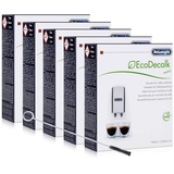 5x Entkalker Delonghi EcoDecalk Mini Power Plus mit Reinigungsbürste für Kaffeevollautomaten