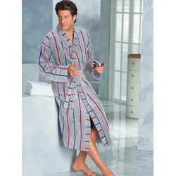 Wewo fashion Bademantel Wewo fashion grau 56/58 - Kurz