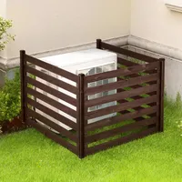 Vevor Sichtschutzzaun 123 x 94,5 cm Holz
