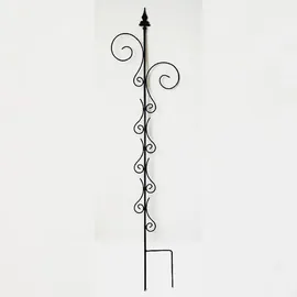 DanDiBo Ambiente Rankhilfe mit 2 Halter 145 x 30 cm Schwarz