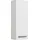 Saphir Hängeschrank Quickset Wand-Badschrank 25 cm breit mit 1 Tür und 2 Einlegeböden Badezimmer-Hängeschrank inkl. Türdämpfer, Griffe in Chrom Glanz weiß