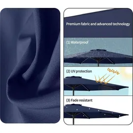 nafgqiy Ersatzbezug 3m Polyester Anthrazit