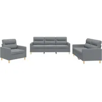 4er Set Wohnzimmer Stoff Jugendsofa Relaxsofa Sofas & Couch Sofa Loungesofa