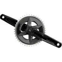Sram Rival AXS Dub 107 Bcd Kurbelgarnitur Schwarz Aluminium 48-35