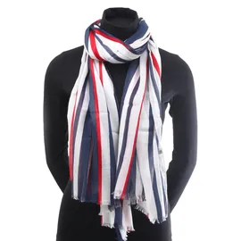 COLLEZIONE ALESSANDRO Schal Cannes breit, mit maritimen Streifen