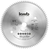KWB 587511 Kreissägeblatt 205 x 18 mm 1 St.