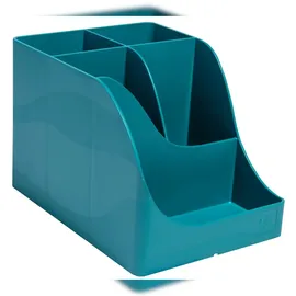 Exacompta 4x Stifteköcher Pen Wave, Skandi - Bleu Pacifique