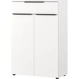 Germania Mailand Aktenschrank 80 x 40 x 120 cm weiß