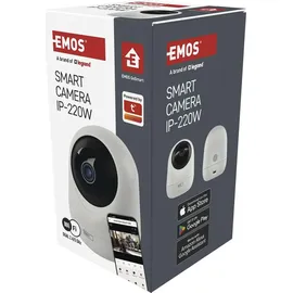 EMOS GoSmart Indoor Überwachungskamera 4MP Weiß/Schwarz