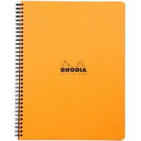 Rhodia 5x Meeting Book Rhodia A4+, mit Doppelspirale, 80
