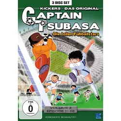Captain Tsubasa: Die tollen Fußballstars - Volume 2: Episode 31-60 [DVD]