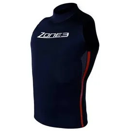 ZONE3 Neoprenweste Warmth Schwarz/Rot M