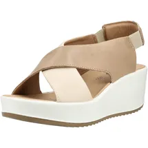 IGI&Co Keilsandaletten Damen Beige/Braun 38