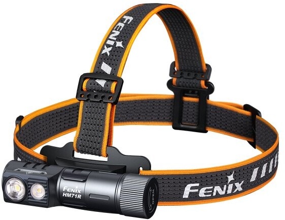 Fenix HM71R Stirnlampe, wiederaufladbare LED Stirnleuchte mit max. 2700 Lumen, acht Leuchtstufen, inklusive 21700 5000mAh Li-Ion Akku