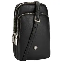 Jekyll & Hide Paris Handytasche Leder 11 cm schwarz