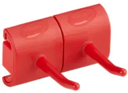 Vikan Doppelhakenmodul 10144 , Farbe: Rot