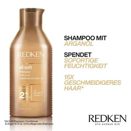 Redken All Soft Shampoo 300 ml