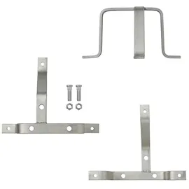 PRO PLUS Ersatzradhalter Dreifuss silber