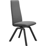 Stressless® Polsterstuhl Laurel, High Back, Größe M, mit schräggestellten Beinen in Schwarz grau
