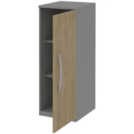 Germania GW-Monteria Aktenschrank 80 x 37 x 196 cm weiß