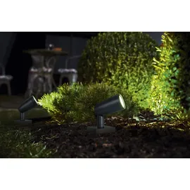 LEDVANCE SMART+ Garden Spot WALL&SPIKE 7W RGBW WiFi LED-Gartenleuchte LED LED fest ein