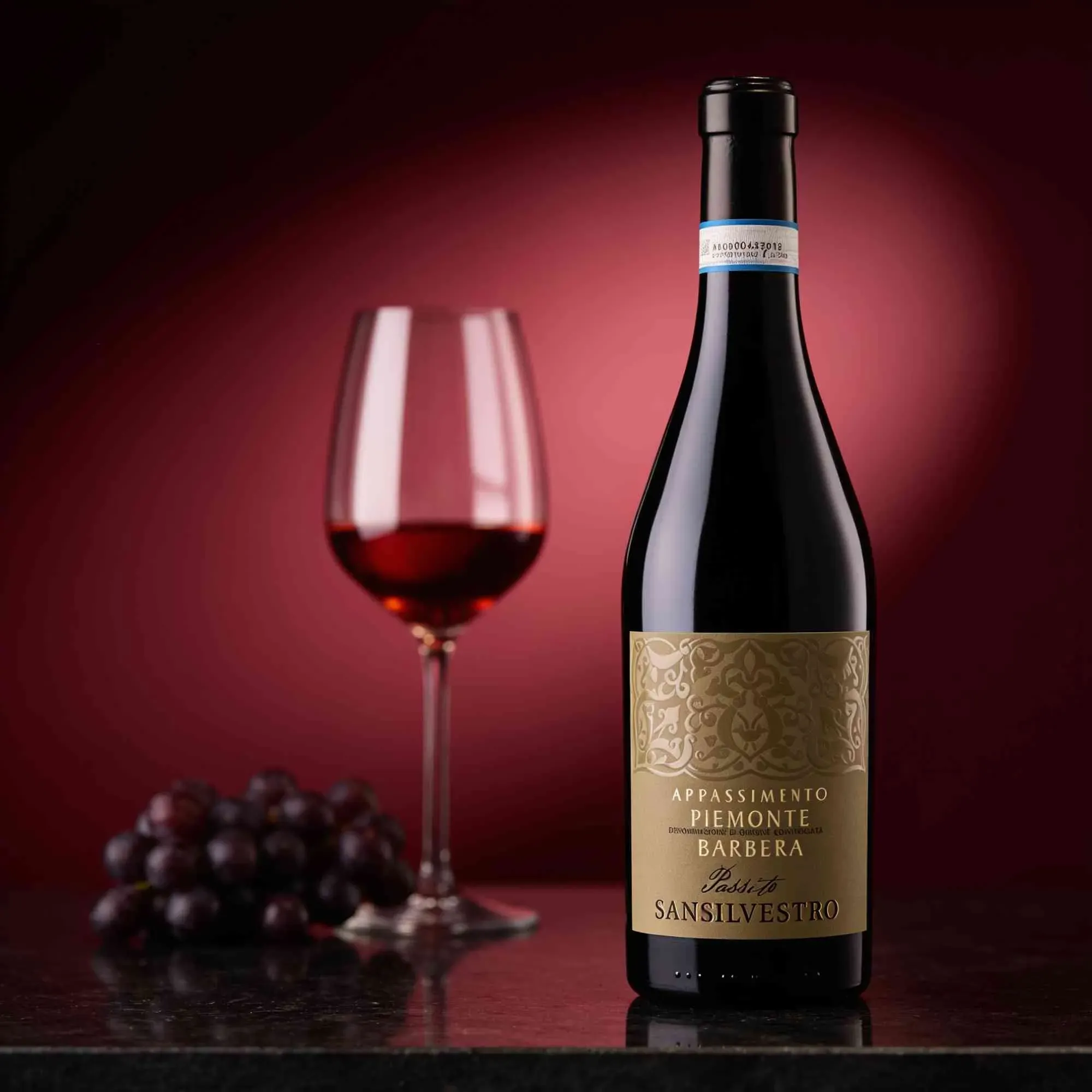 San Silvestro 2023 San Silvestro Barbera Passito Appassimento 2023 Barbera Italien