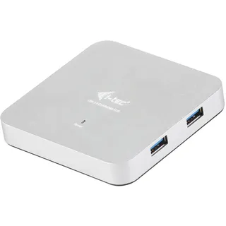 iTEC i-tec USB 3.0 Metal Charging HUB 4 Ports, mit Netzadapter]