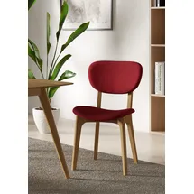 Home Affaire Stuhl COZY Polyester rot