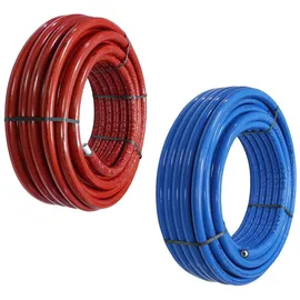 Pipetec Alu-Mehrschichtverbundrohr 50 m isoliert 6 mm blau