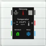 MDT Glastaster II Smart Gen2 6-fach weiß, Temperatursensor, Taster (BE-GT2TW.02)