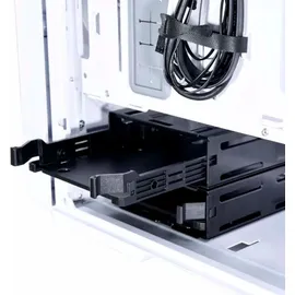 Lian Li LANCOOL 206 Gehäuse Midi-Tower ATX Tempered Glass - weiß