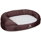 Knuffelwuff Hundebett Jessy 135 x 85 cm braun