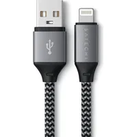 Satechi USB-A to Lightning Cable 0.25m Space Grey (ST-TAL10M)