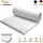king matratzen KingTOPPER Matratzenauflage 140 x 200 cm weiß