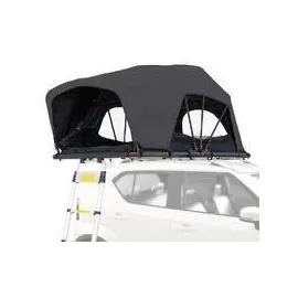 Qeedo Freedom Compact 1+ kompaktes Softcover Autodachzelt dunkelgrau 2 PERSONEN